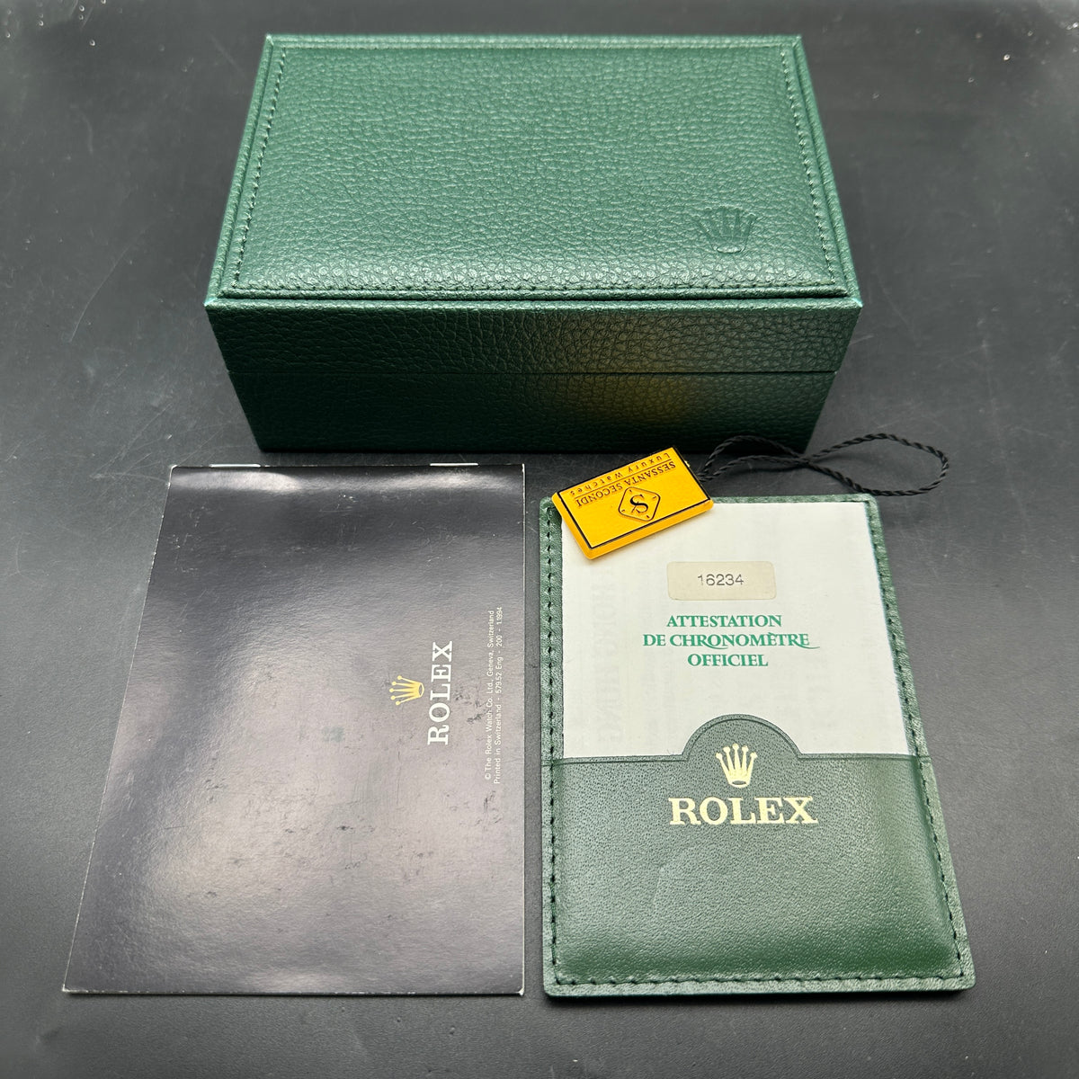 ROLEX DATEJUST 36mm 16234 FULL SET 1997