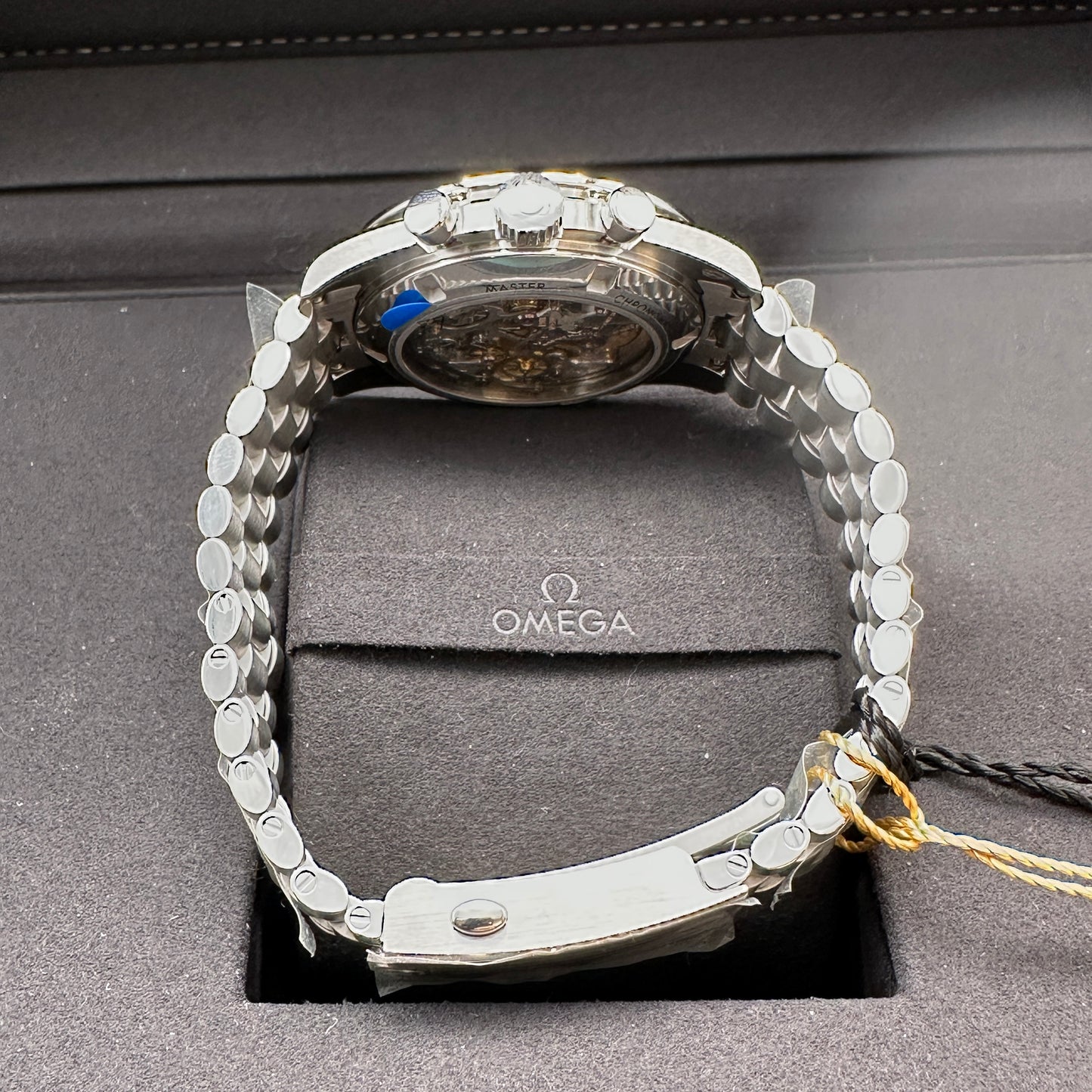 OMEGA SPEEDMASTER MOONWATCH DOPPIO ZAFFIRO NUOVO FULL SET