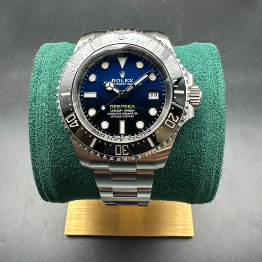 ROLEX DEEPSEA 44mm D-BLUE 136660 FULL SET 2024