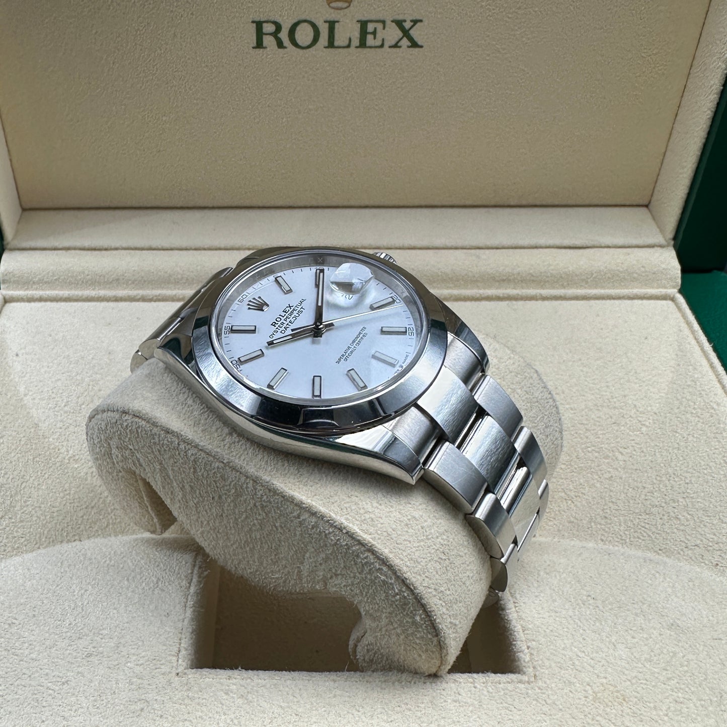 ROLEX DATEJUST 41mm 126300 FULL SET 2019