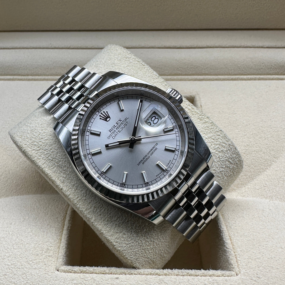 ROLEX DATEJUST 36mm 116234 FULL SET 2018