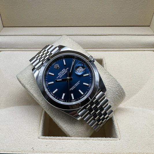 ROLEX DATEJUST 41mm 126300 FULL SET 2022