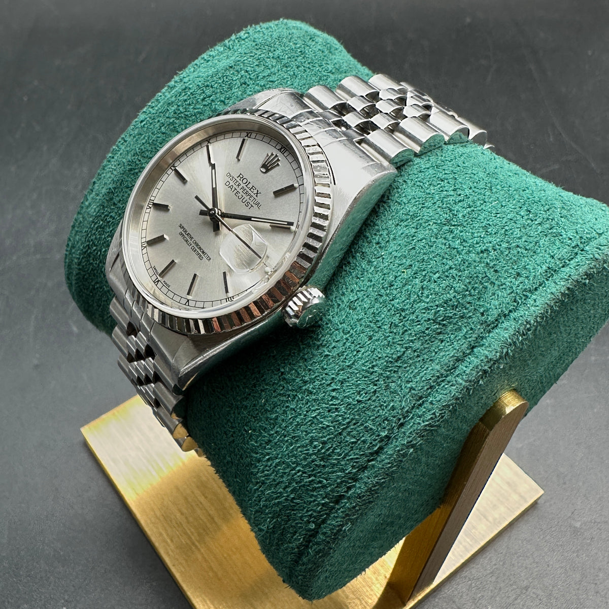 ROLEX DATEJUST 36mm 16234 FULL SET 2002
