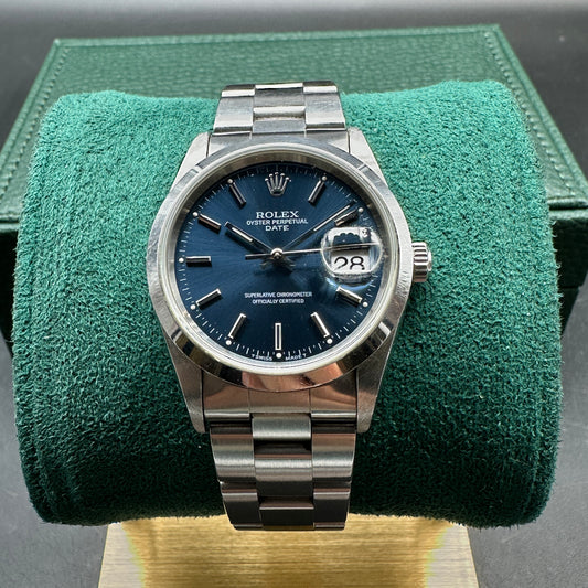 ROLEX DATE 34mm 15200 FULL SET 1998