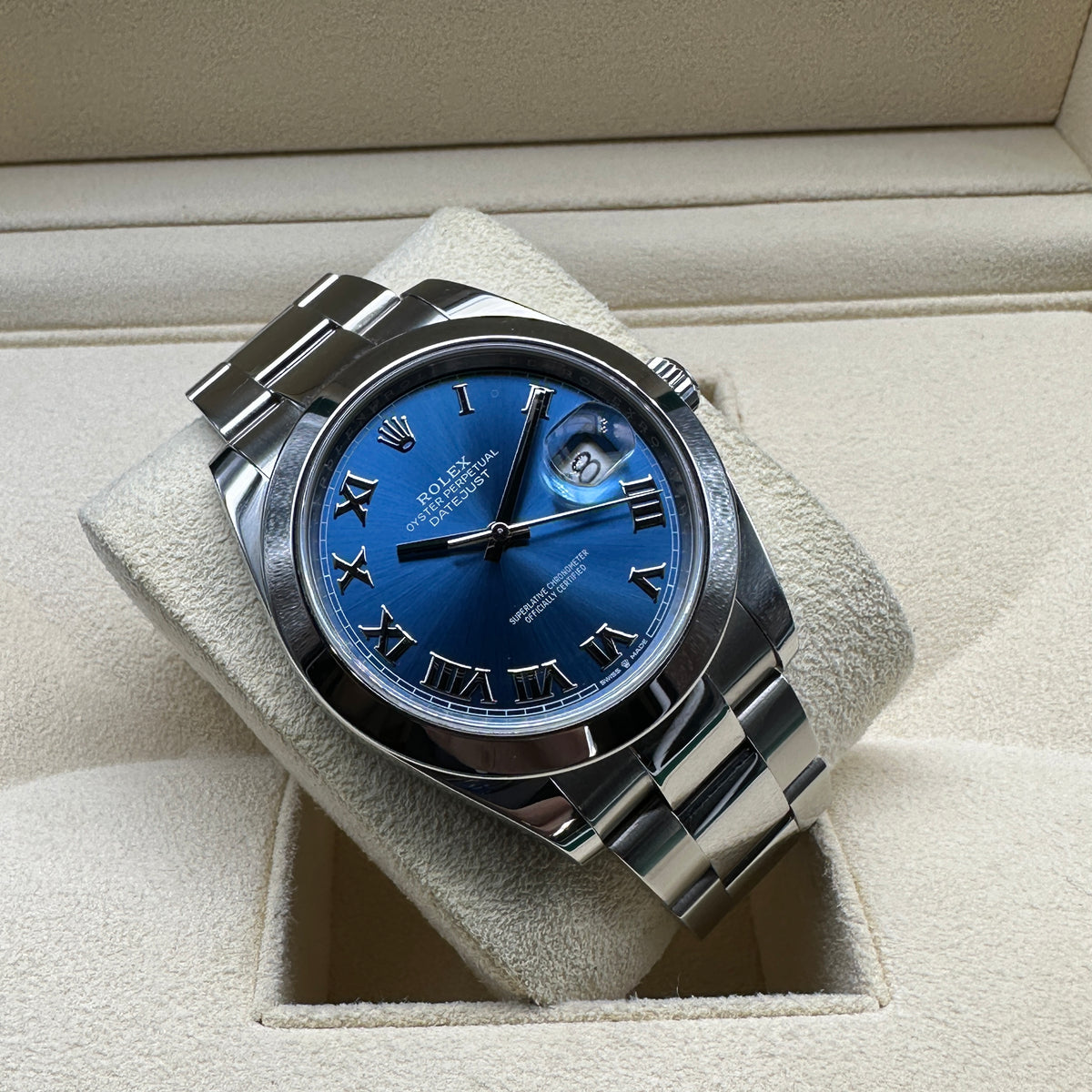 ROLEX DATEJUST 126300 FULL SET 2019