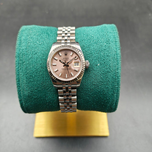ROLEX DATEJUST LADY 179174 FULL SET 11-2014
